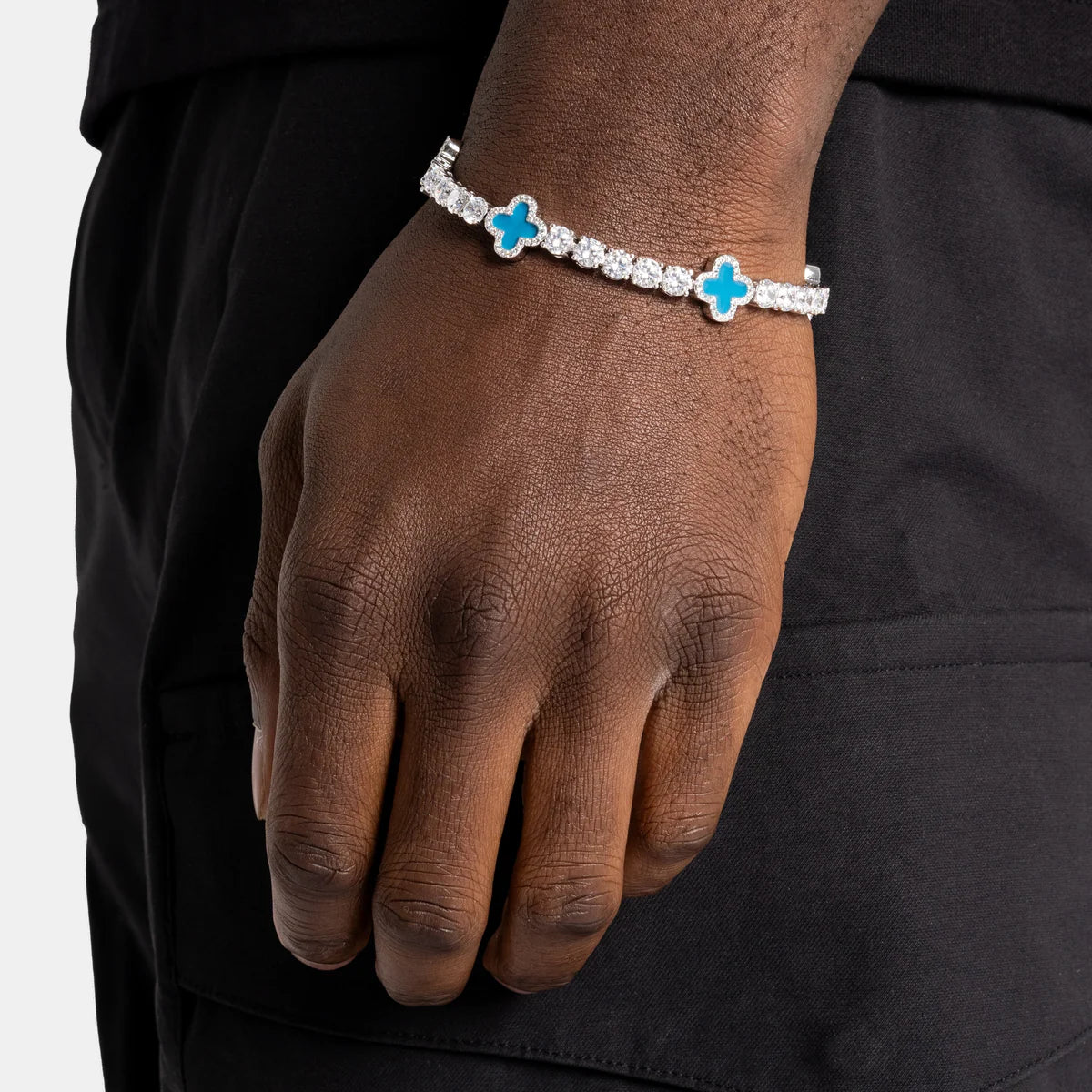 Lucky Clover Tennis Bracelet