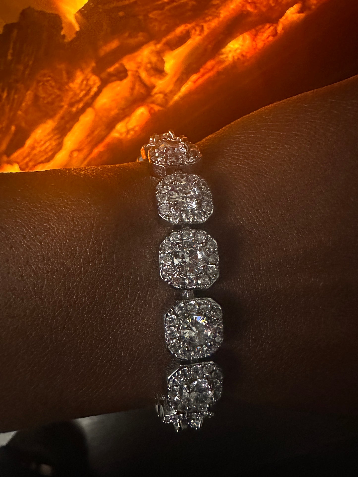 Square Clustered Bracelet