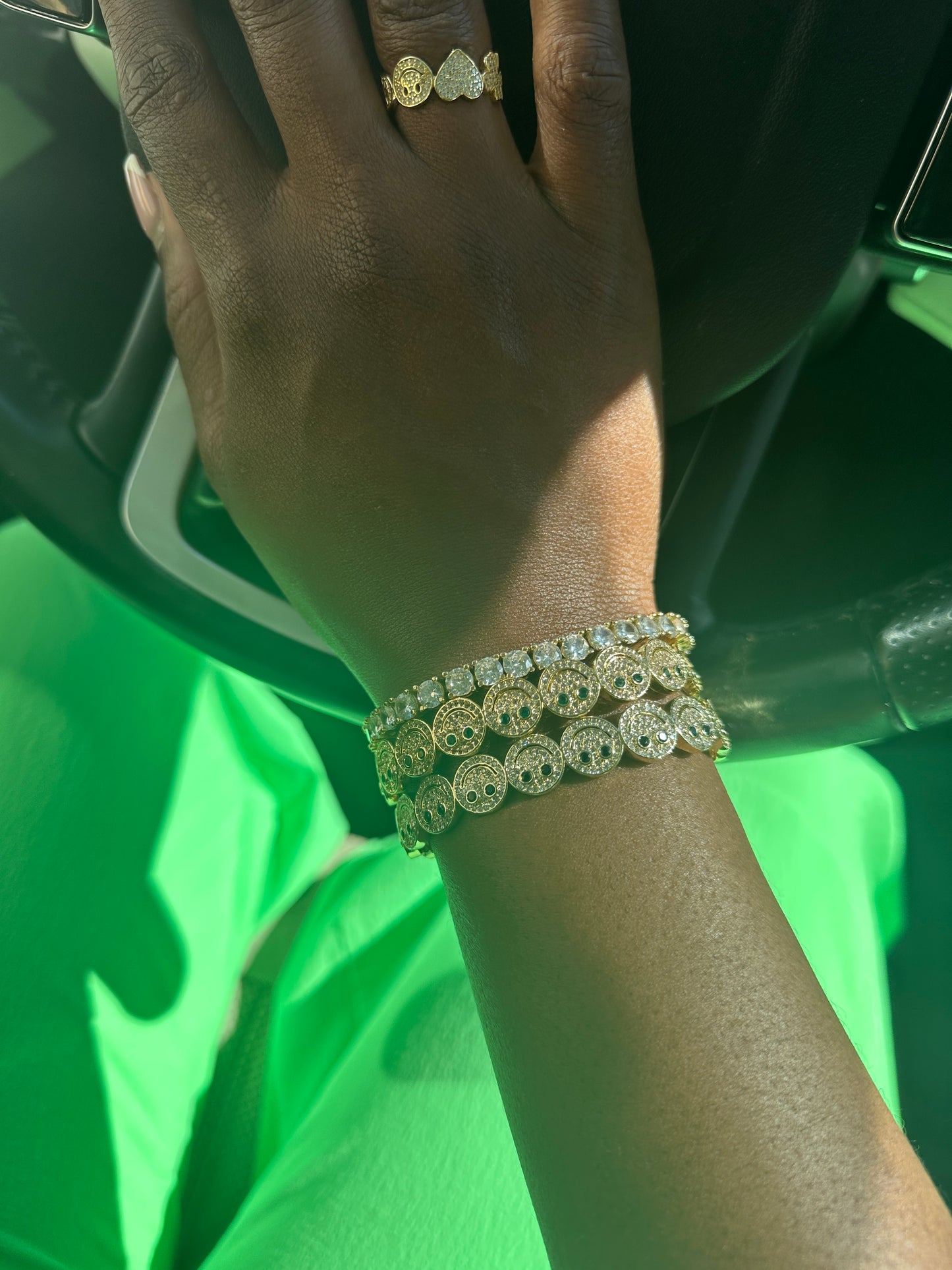 Happy Times Smiley Bracelet