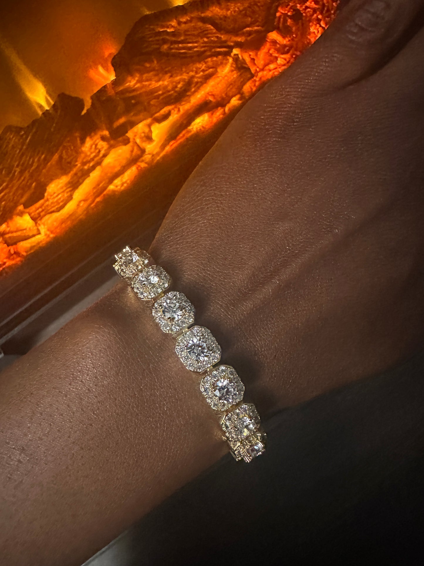 Square Clustered Bracelet