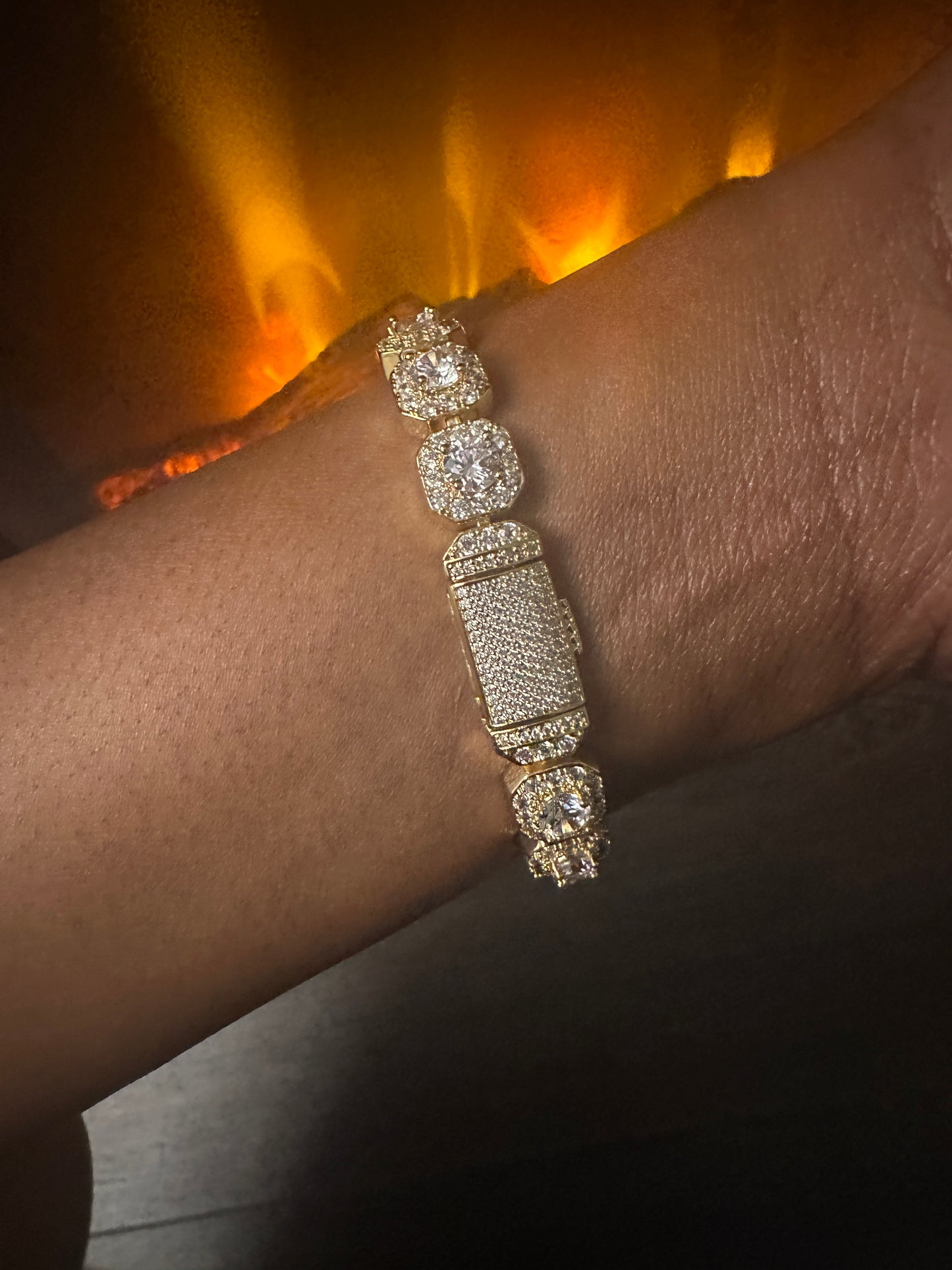 Square Clustered Bracelet