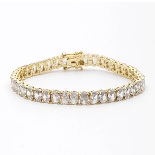 Oval Tennis Bracelet