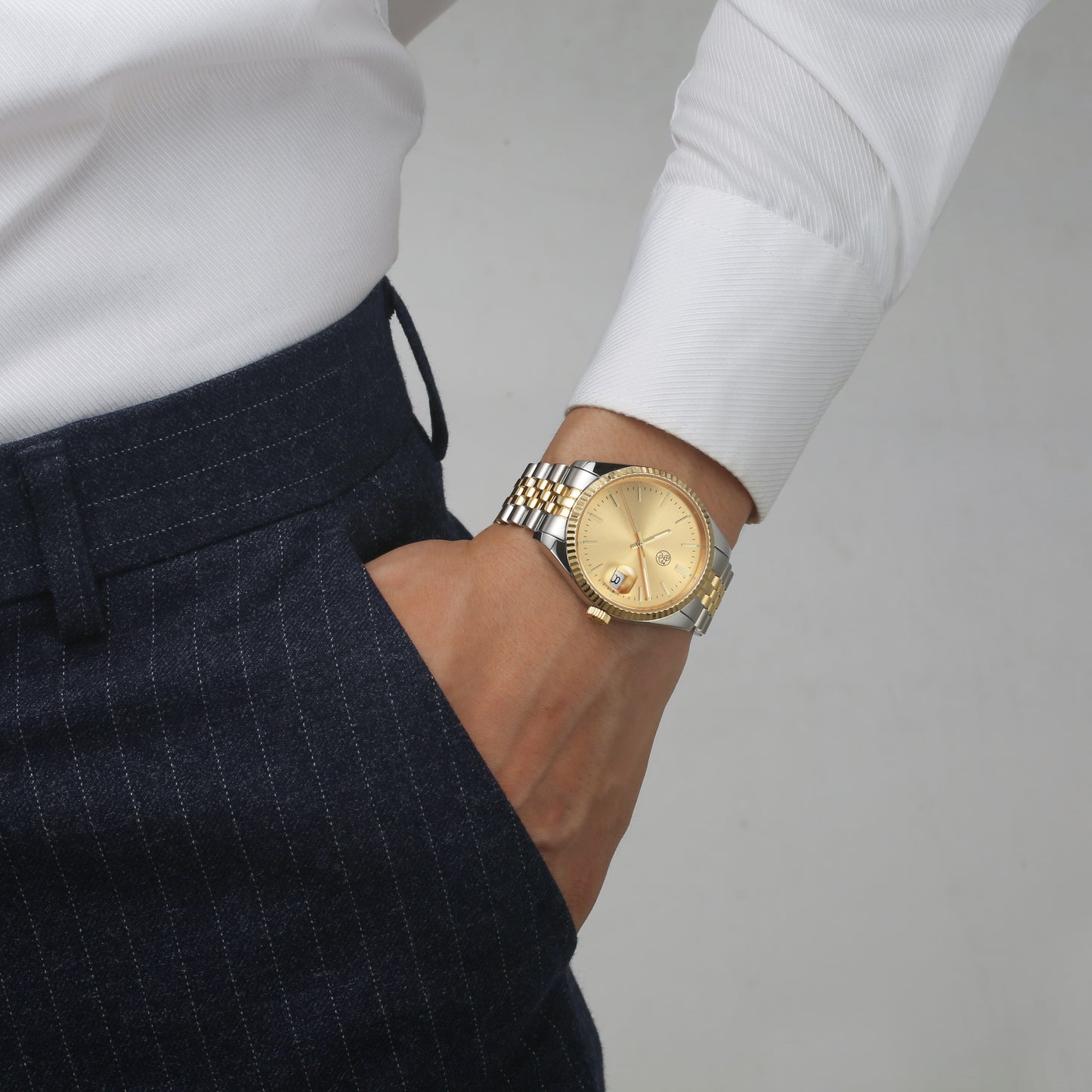 So Italy Watch In Two Tone