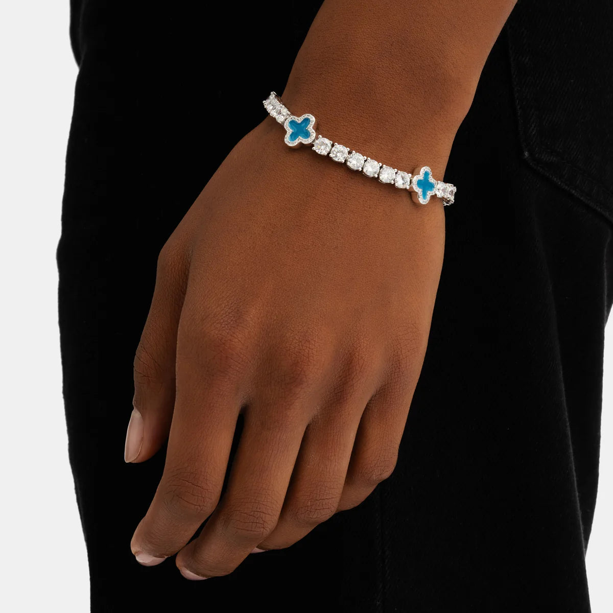 Lucky Clover Tennis Bracelet